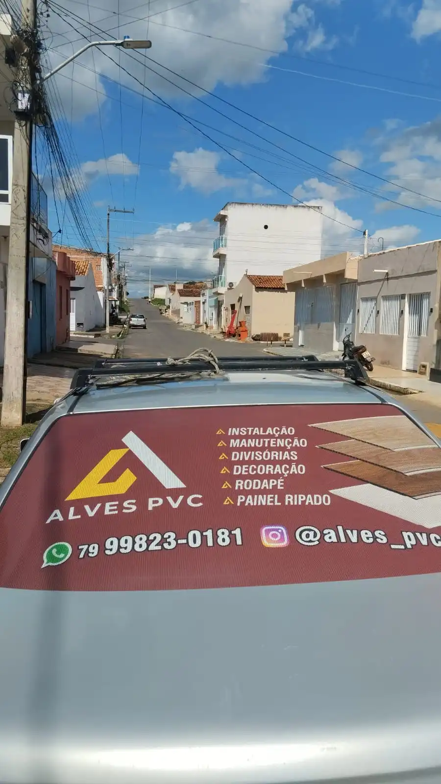 Forro de PVC em Nossa Senhora da Glória