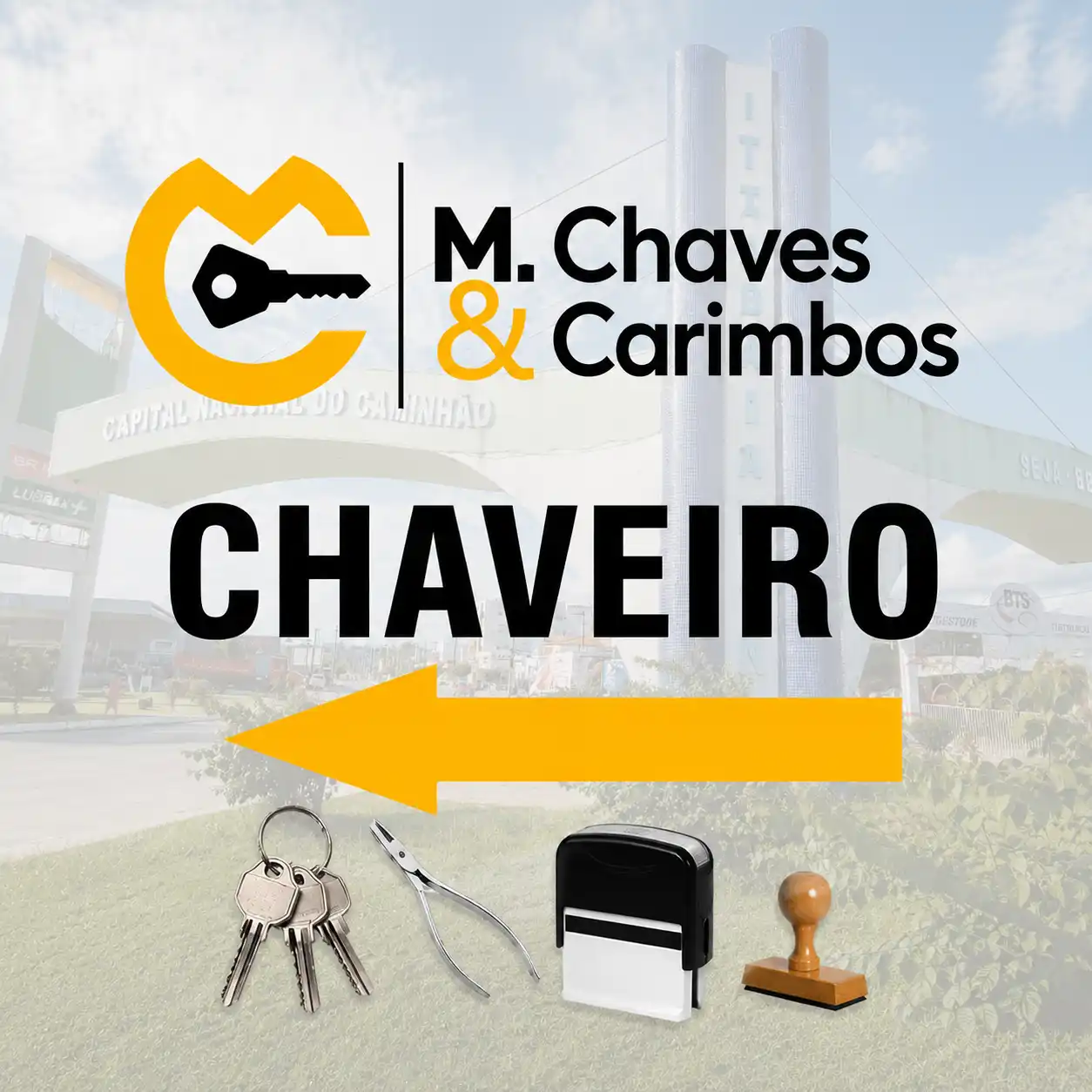 Chaveiro Mr Chaves e Carimbos em Itabaiana